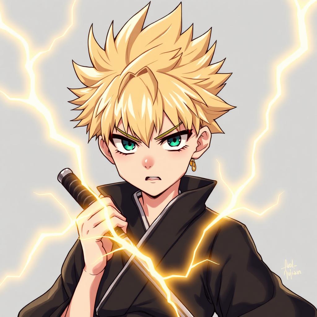 Slayer (Zenitsu-style) anime voice changer preset