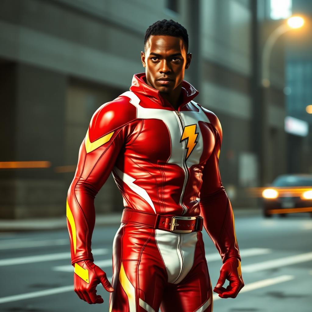 A-Train AI voice changer transforming a confident speedster Supe voice in real-time