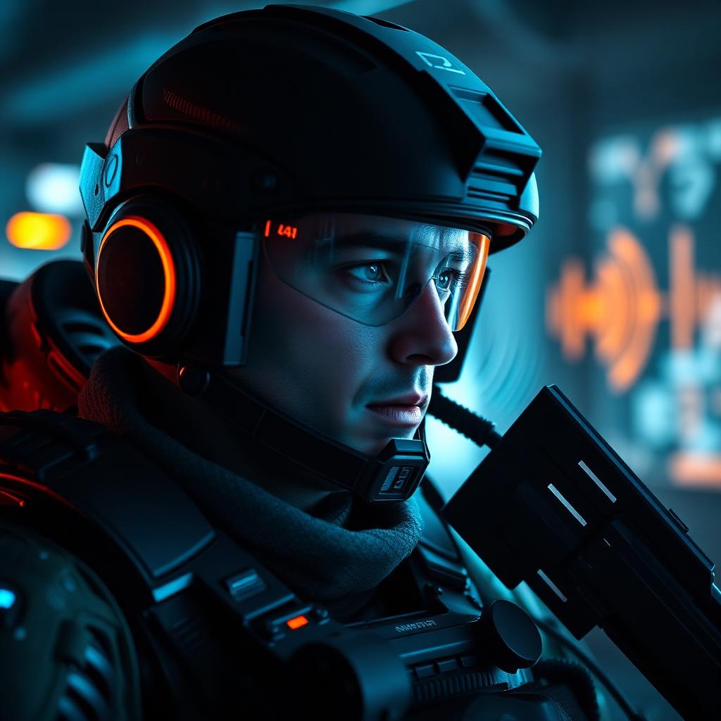 Battlefield 6 AI voice changer with real-time voice transformation visualization