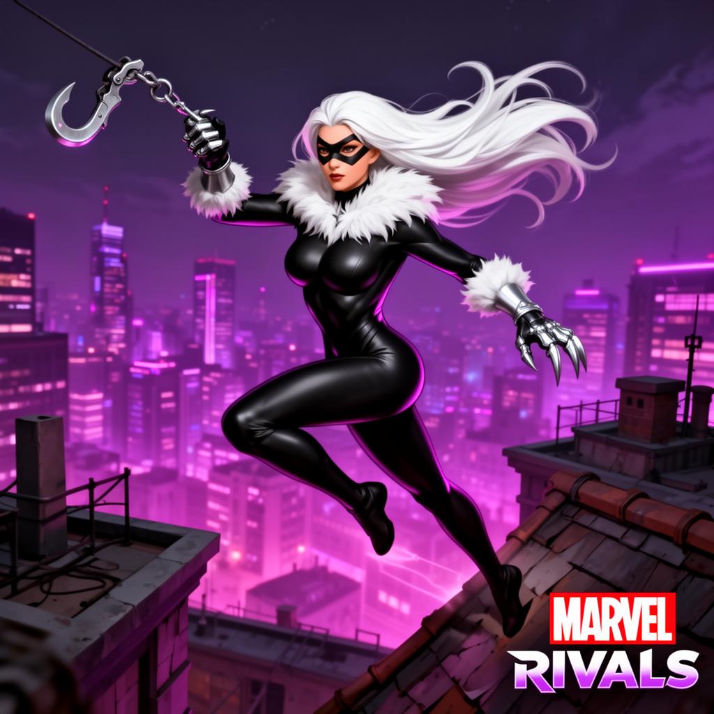 Combat Form Black Cat voice changer preset for Marvel Rivals online chat