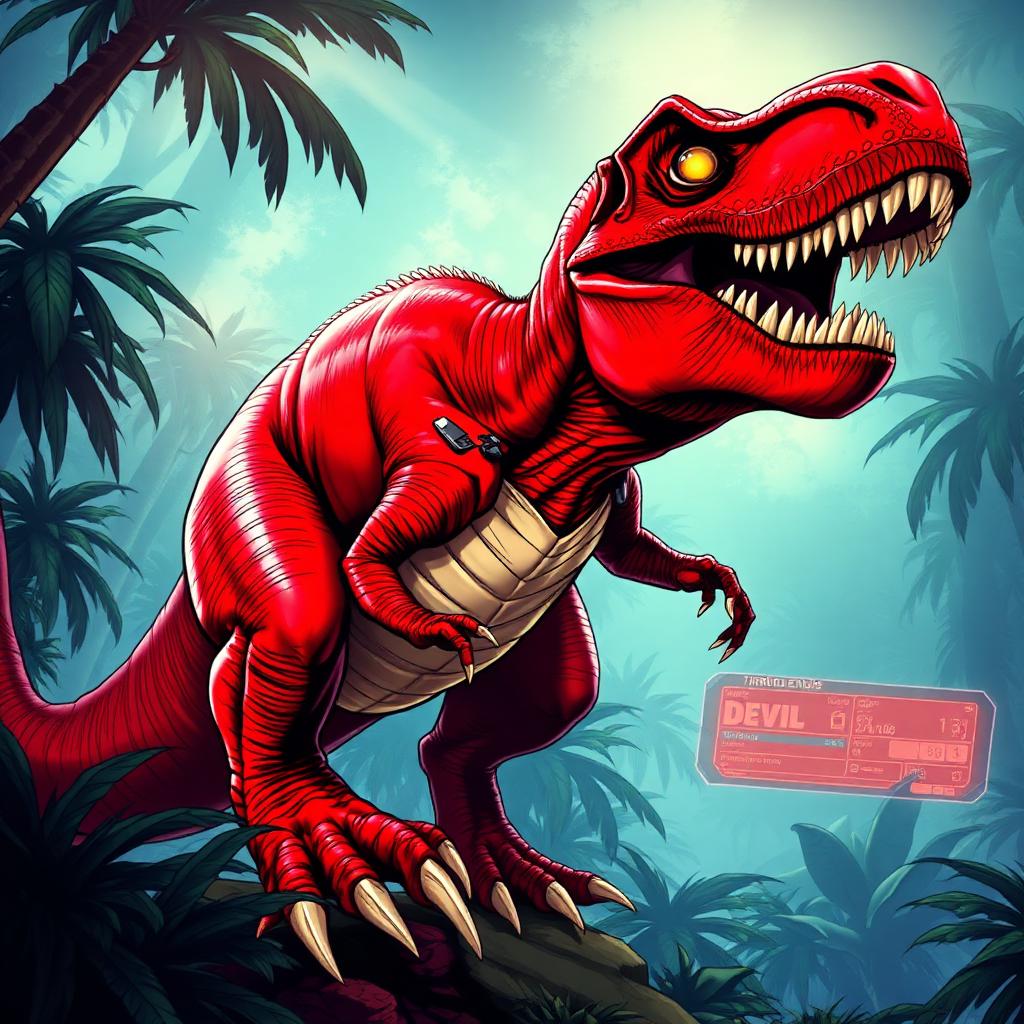 Devil Dinosaur voice changer for Marvel Rivals - giant red T-Rex Vanguard hero