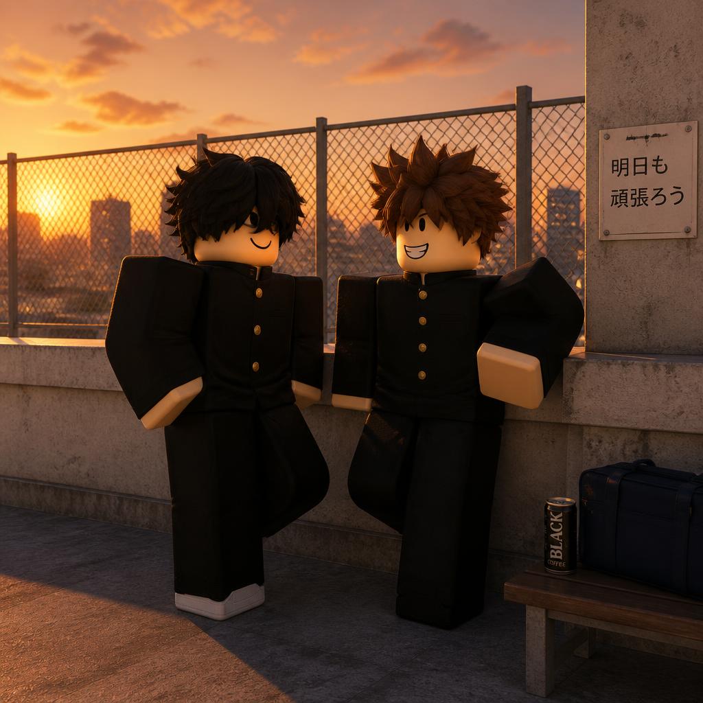 Bright Kohai Gakuran voice changer preset for Roblox roleplay