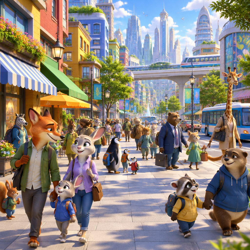 Zootopia Voice Changer — AI Real-Time | Dubbing AI preview