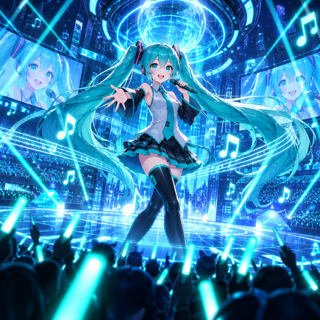 Hatsune Miku Voice Changer — AI Real-Time | Dubbing AI preview