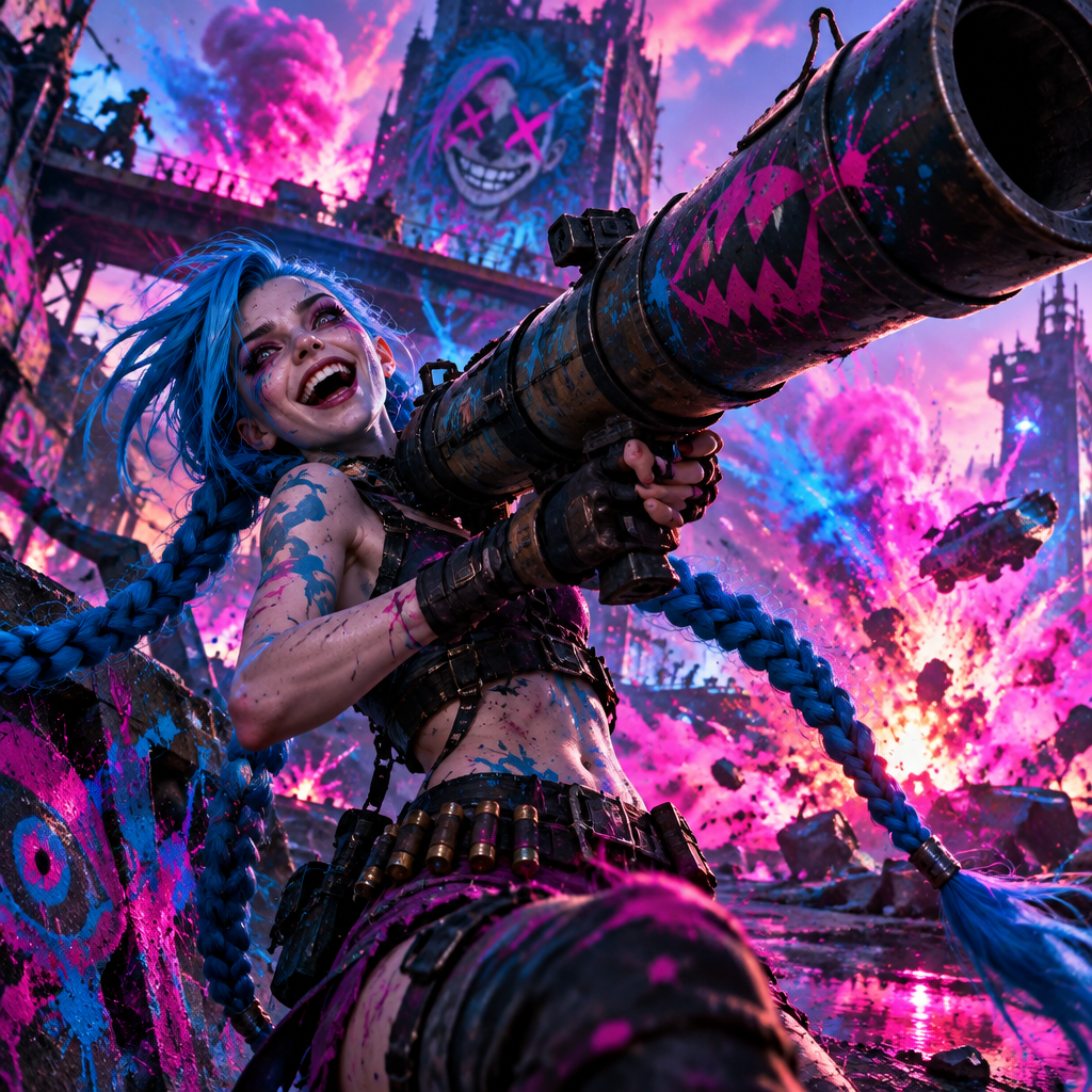 Jinx Voice Changer — Powder to Jinx, Real-Time AI | Dubbing AI preview