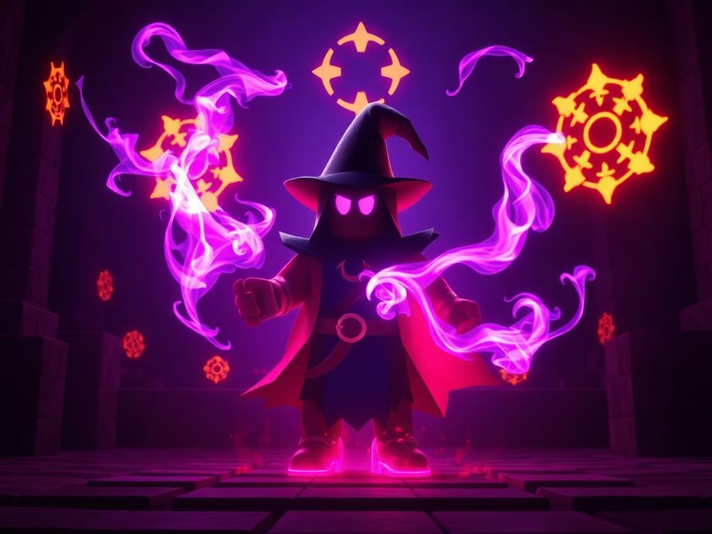 Jujutsu Shenanigans Roblox voice changer with cursed energy transformation