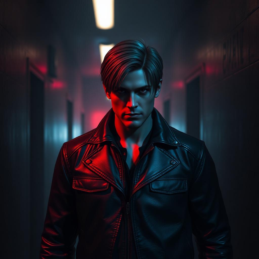 Leon Kennedy AI voice changer with real-time voice transformation for Resident Evil fans