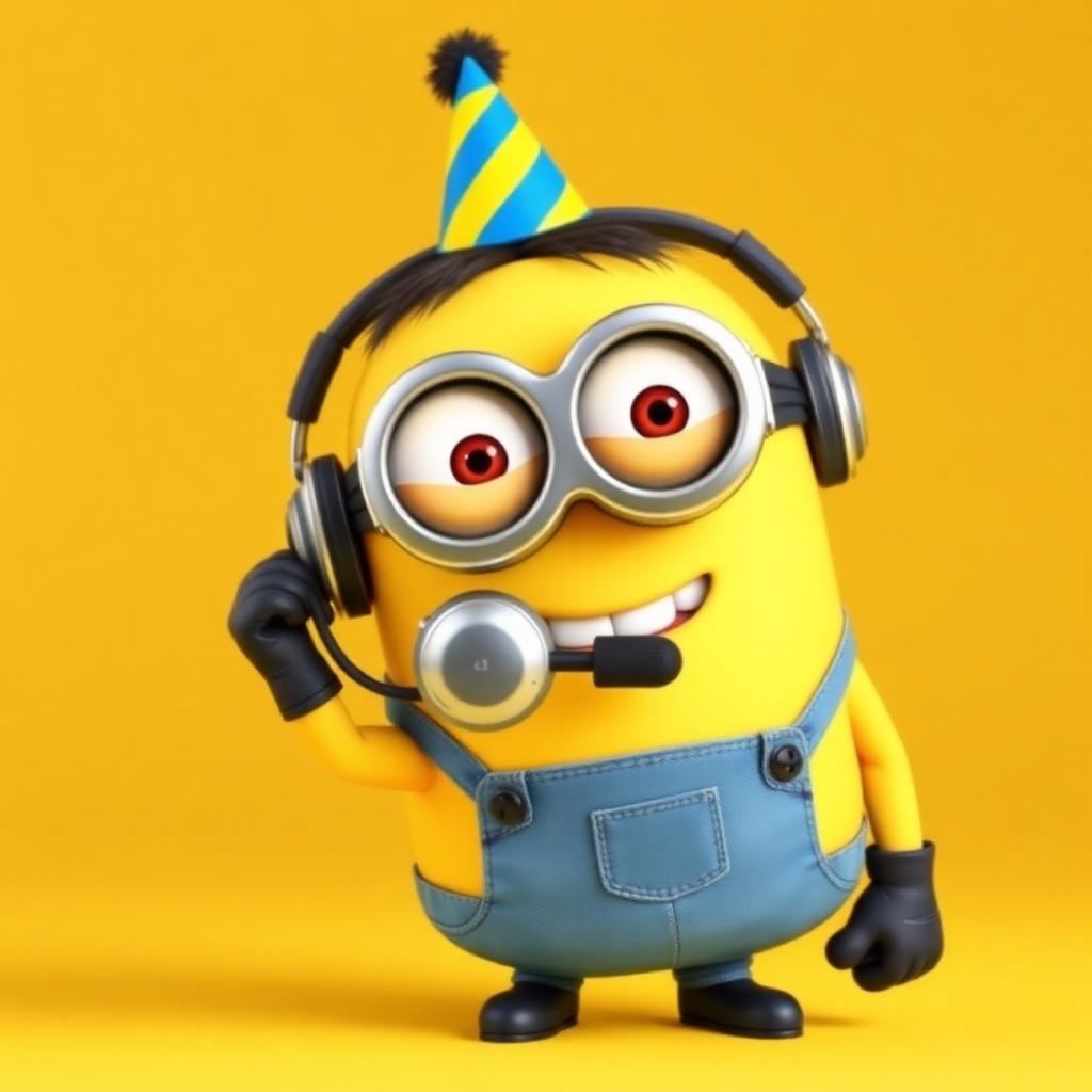 Party Gamer Minion voice changer preset for Discord and video calls