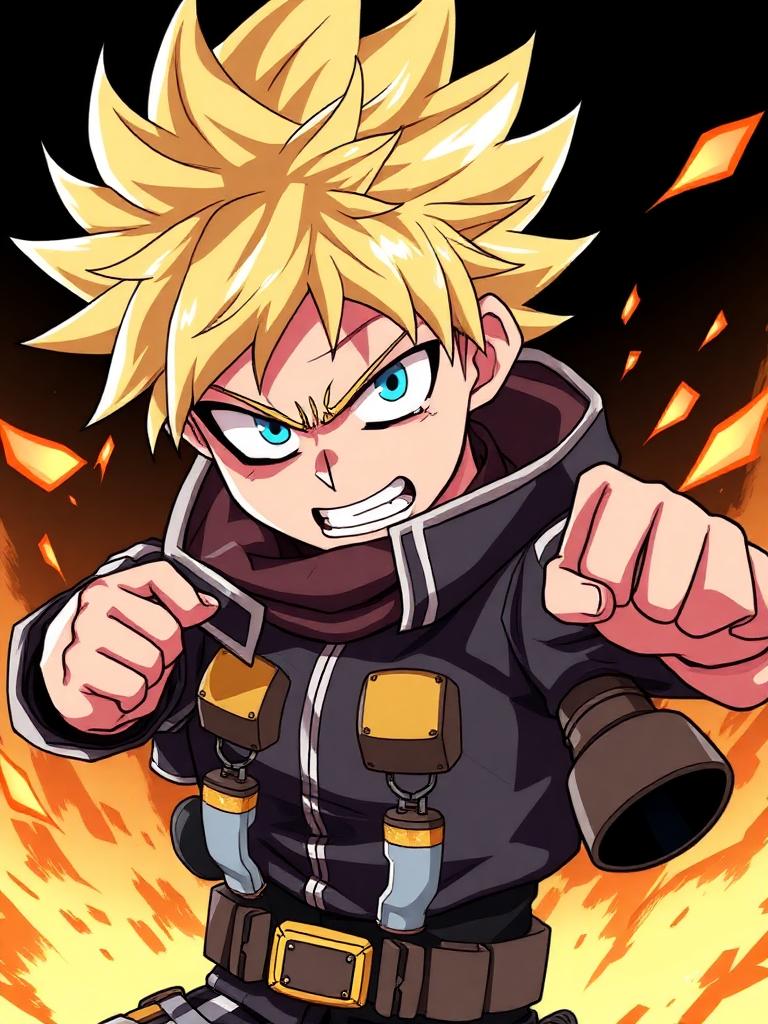 Bakugo voice changer preset for My Hero Academia roleplay