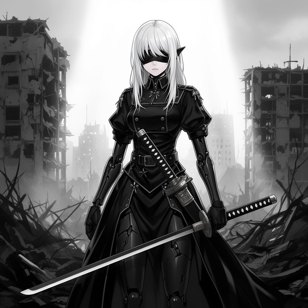 2B - Nier Automata Android Voice
