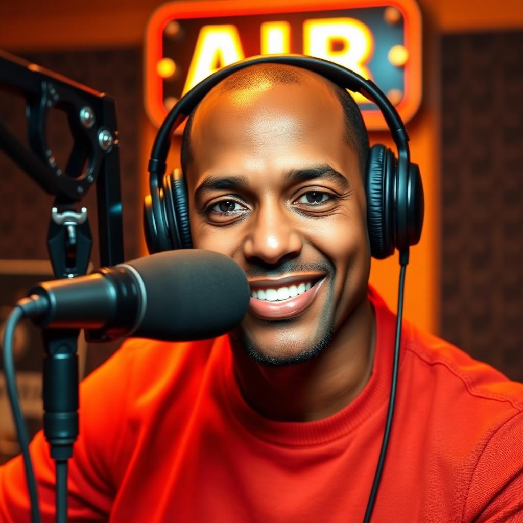 Warm Radio Host preset for the male voice changer