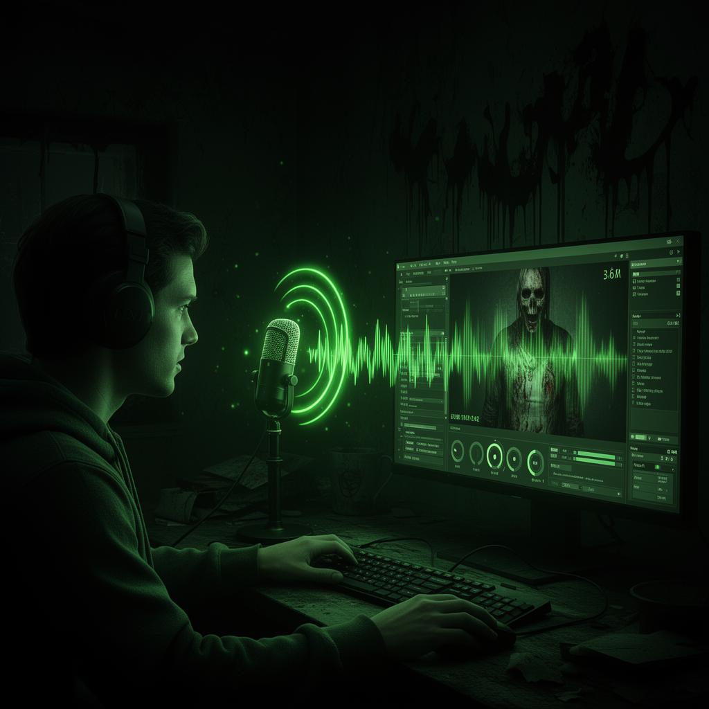 Reanimal AI voice changer with real-time horror voice transformation