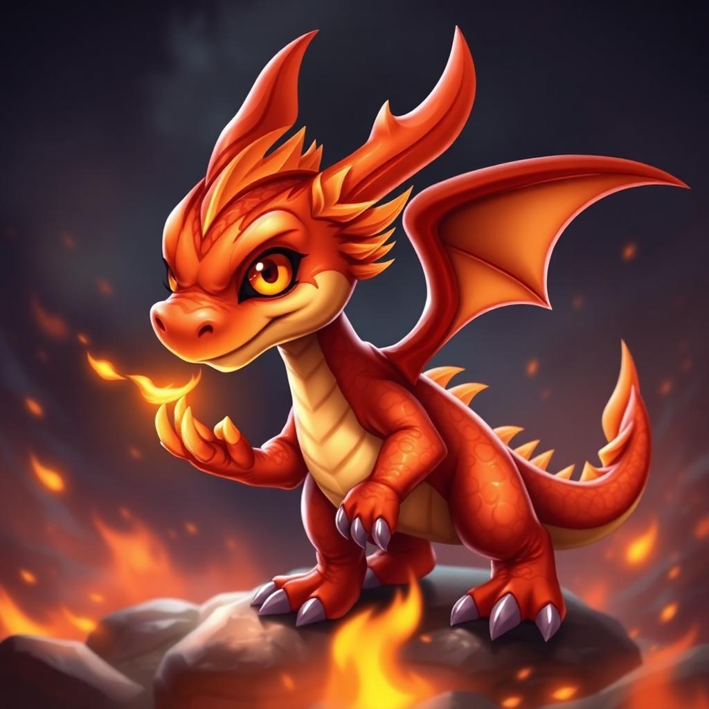 Hatchling Smolder voice changer preset for LoL online chat