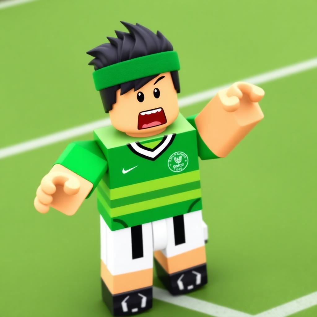 Captain - Soccer: Zero Roblox AI voice changer persona