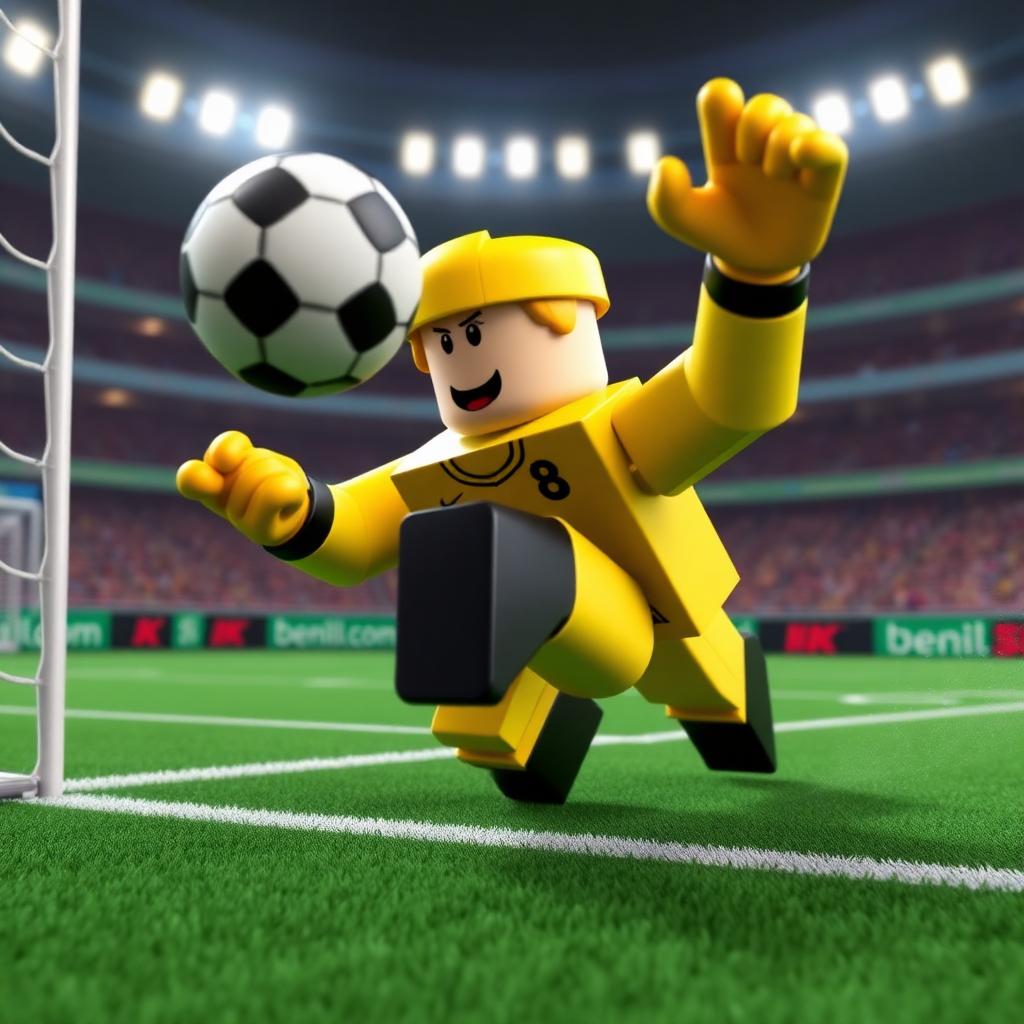 Goalkeeper - Soccer: Zero Roblox AI voice changer persona