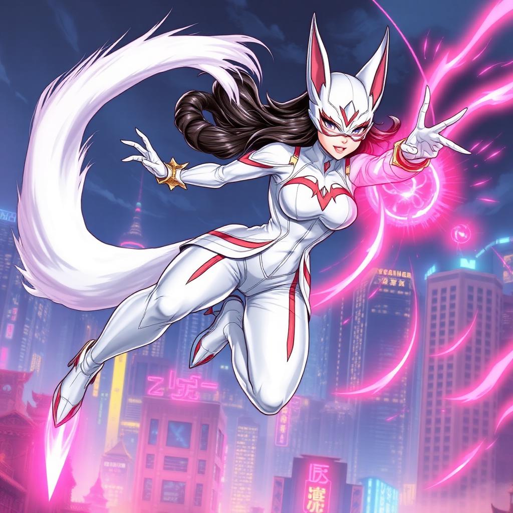 Combat Form White Fox voice changer preset for Marvel Rivals online chat