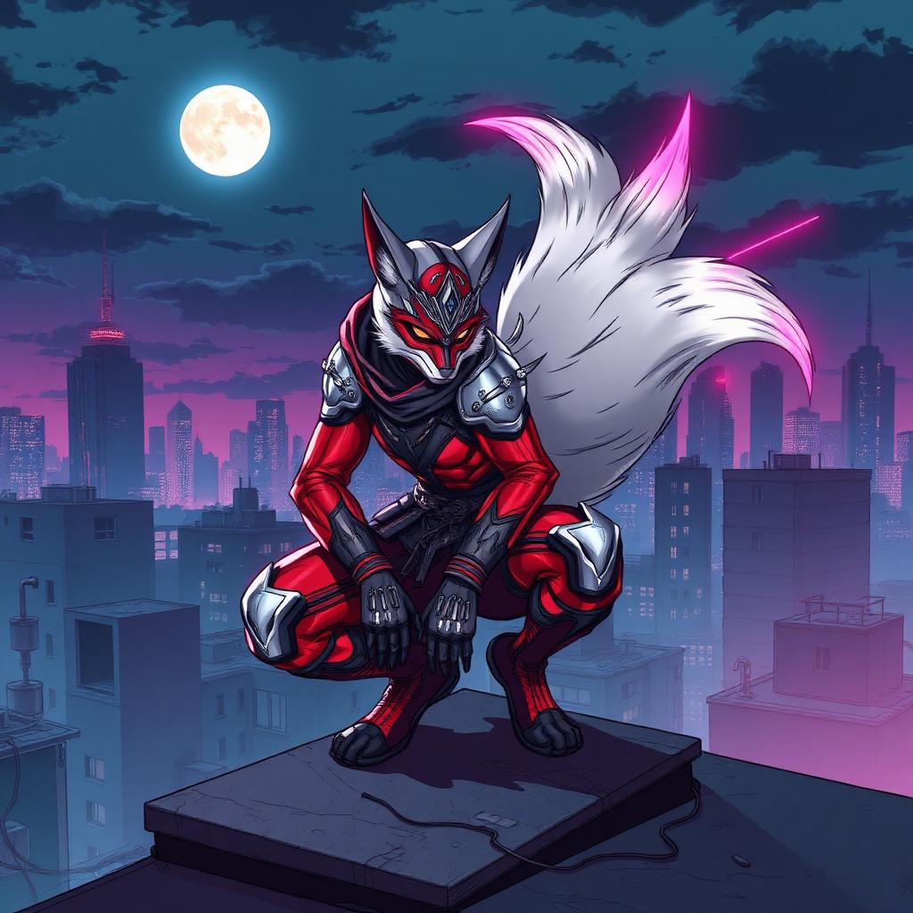 Stealth Form White Fox voice changer preset for Marvel Rivals online chat